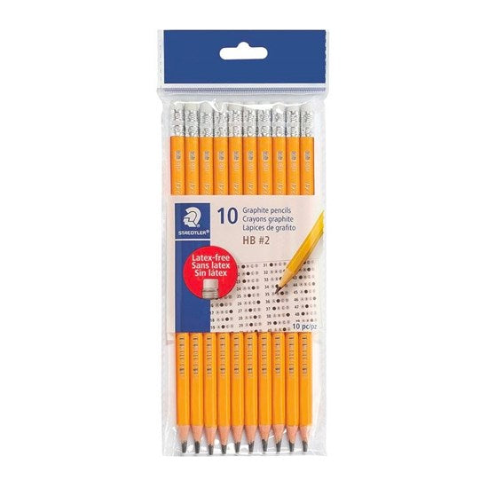 Ens. 10 crayons hb