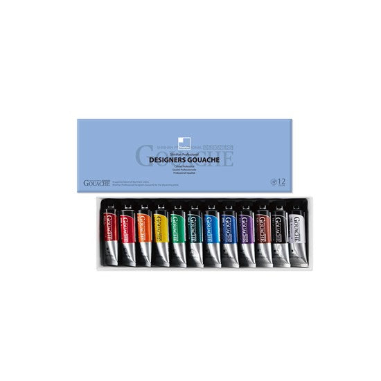 Set Of 12 Designers Gouache - 15ml