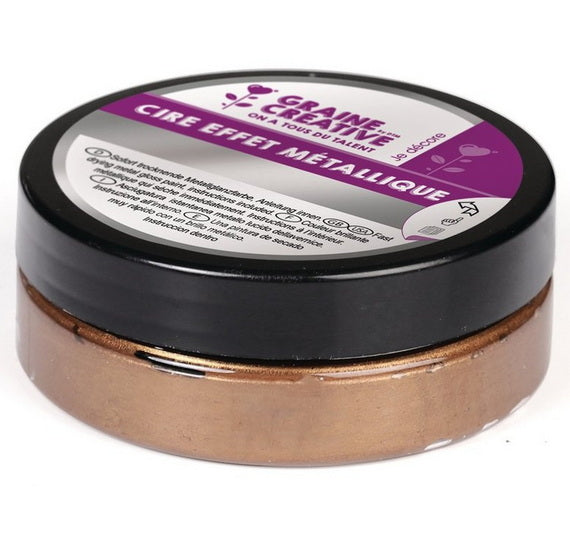 CIRE À EFFET MÉTALLIQUE - 62,5 G - Bronze