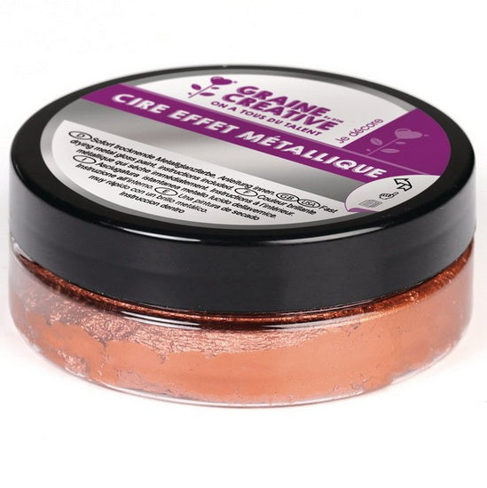 CIRE À EFFET MÉTALLIQUE - 62,5 G - Cuivre