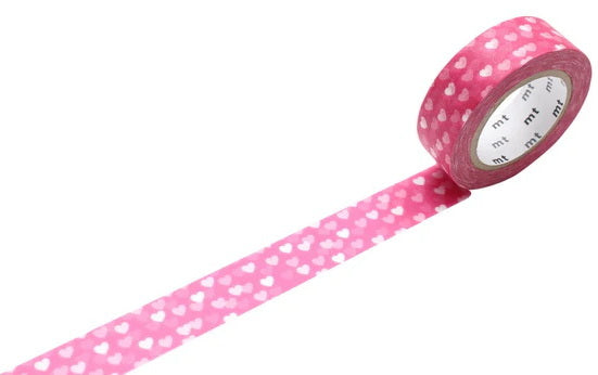 Washi Tape Hearts - 15mmx7m