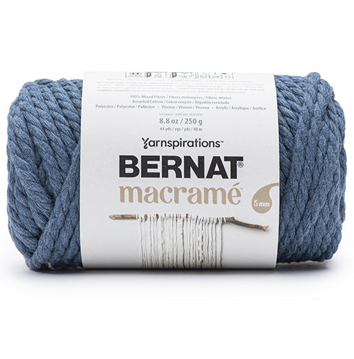 Macrame yarn #6 - 250g - denim