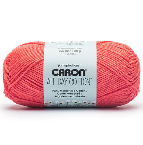 All day cotton yarn #4 - 100g - watermelon