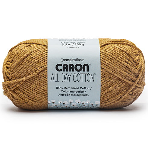 All day cotton yarn #4 - 100g - golden