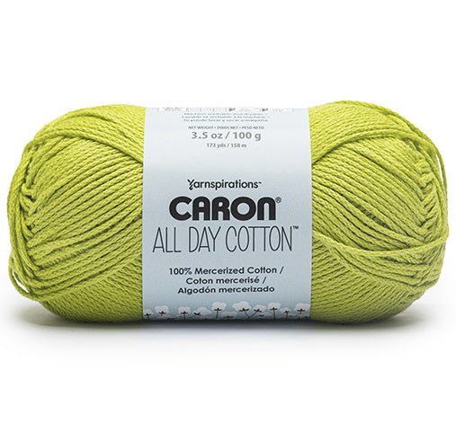 All day cotton yarn #4 - 100g - kiwi
