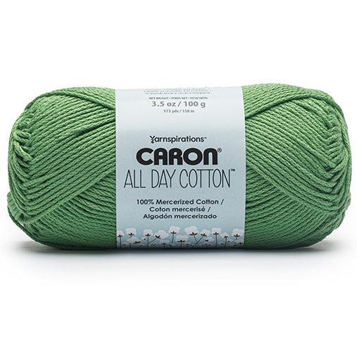 All day cotton yarn #4 - 100g - green grass