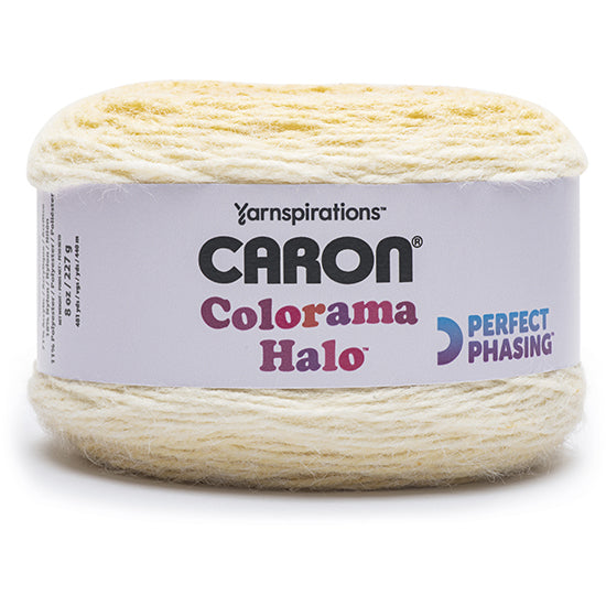 Colorama halo yarn #5 - 227g - beeswax frost