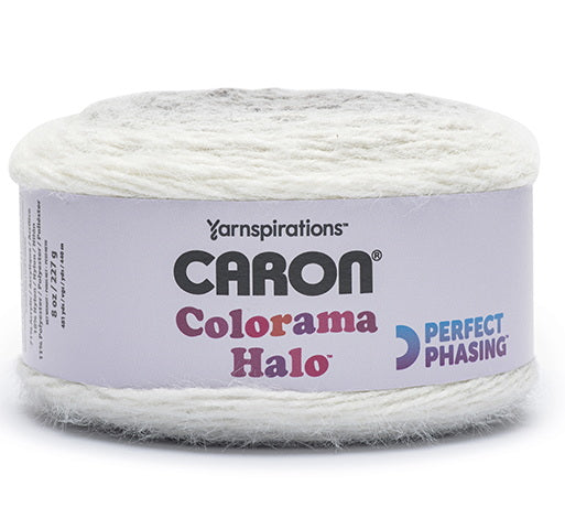 Colorama halo yarn #5 - 227g - graphite frost