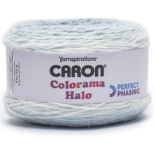 Fil colorama halo #5 - 227gr - givre pierre bleue