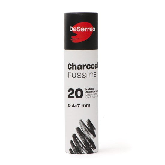 20-Pack Willow Charcoal Sticks