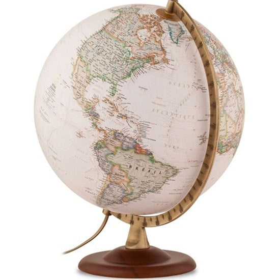 Globe géographique ng or exécutif  - en