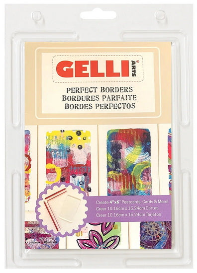 Plaque d'impression bordures parfaites - 4x6po
