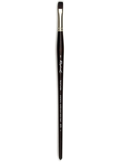 Acrylic paintbrush - synthetic - textura - short flat #8