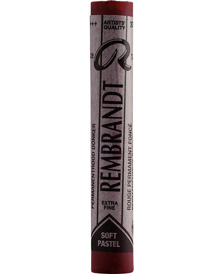 Pastel rembrandt  rouge permanent foncé 371.3