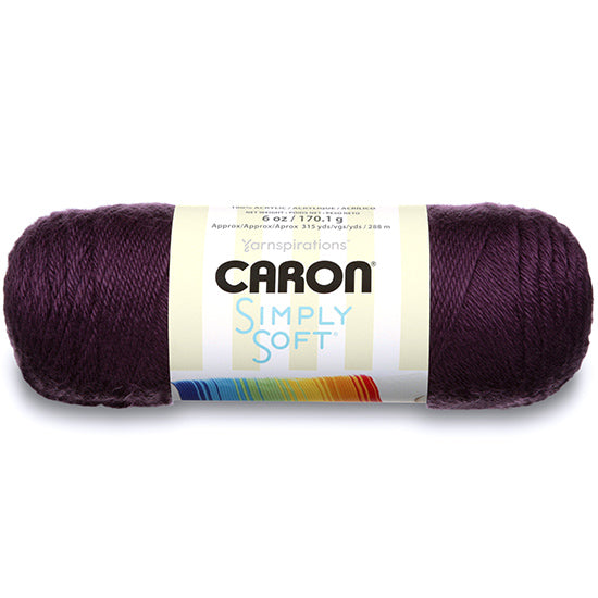 Simply soft yarn #4 - 170gr - perfect plum