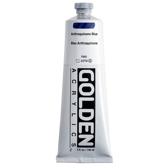 Acrylic heavy body - 5 oz  anthraquinone blue  s7