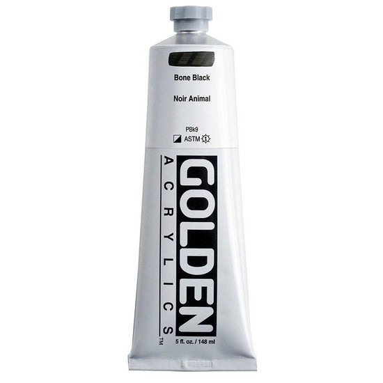 Acrylique haute viscosité - 5 oz  noir animal  s1