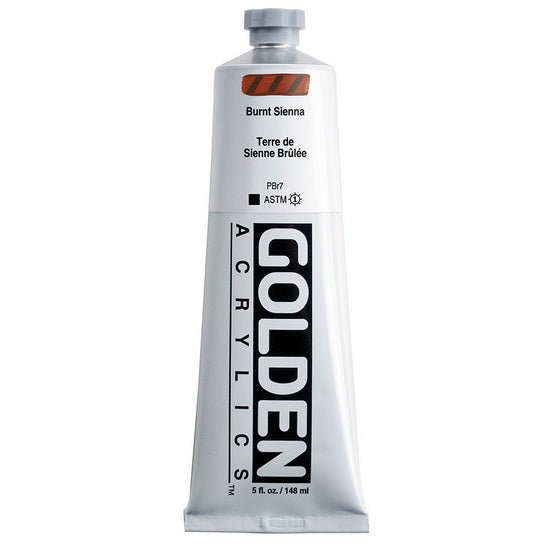 Acrylique haute viscosité - 5 oz  sienne brulée  s1