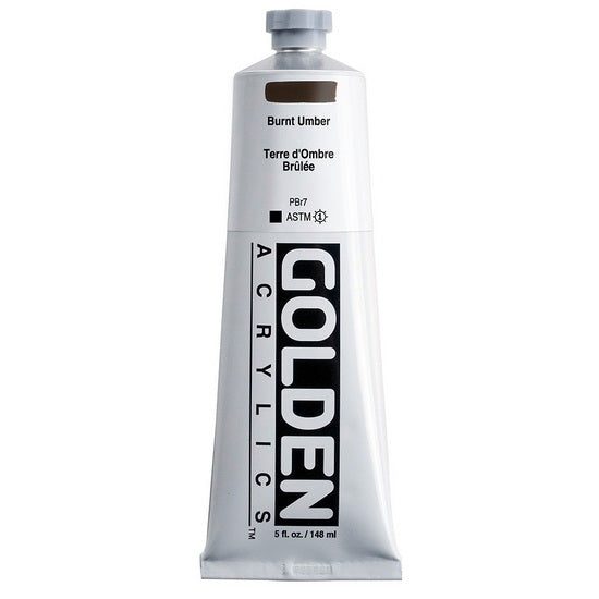 Acrylique haute viscosité - 5 oz  ombre brulée  s1