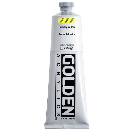 Acrylique haute viscosité - 5 oz  jaune primaire  s2