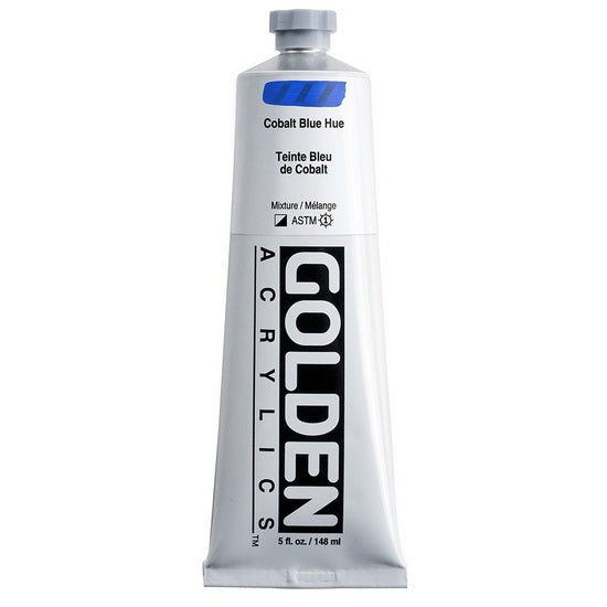 Acrylic heavy body - 5 oz  cobalt blue hue  s2