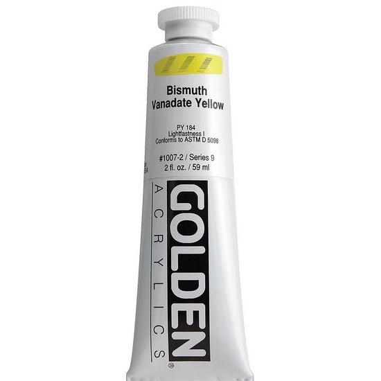 Acrylique haute viscosité - 2 oz  jaune vanadate de bismuth  s9