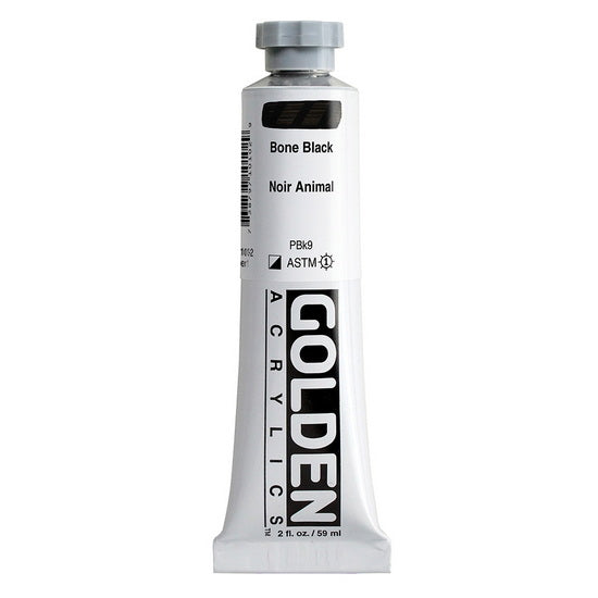 Acrylique haute viscosité - 2 oz  noir animal  s1