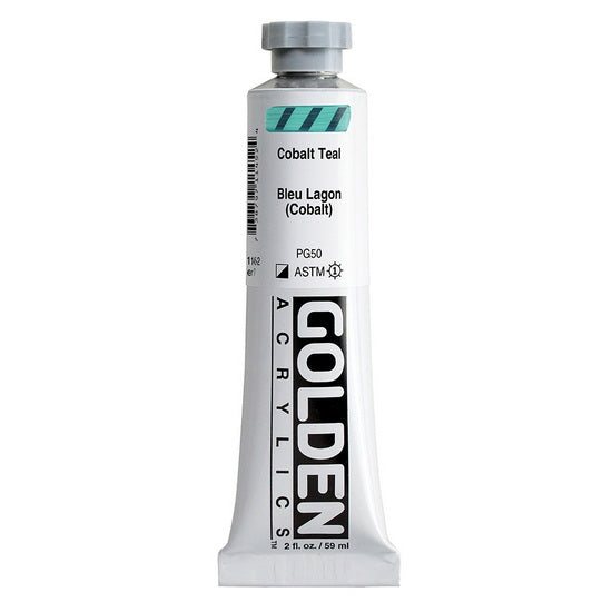 Acrylique haute viscosité - 2 oz  cobalt sarcelle  s7