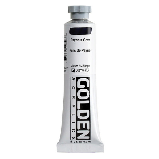 Acrylique haute viscosité - 2 oz  gris de payne  s2