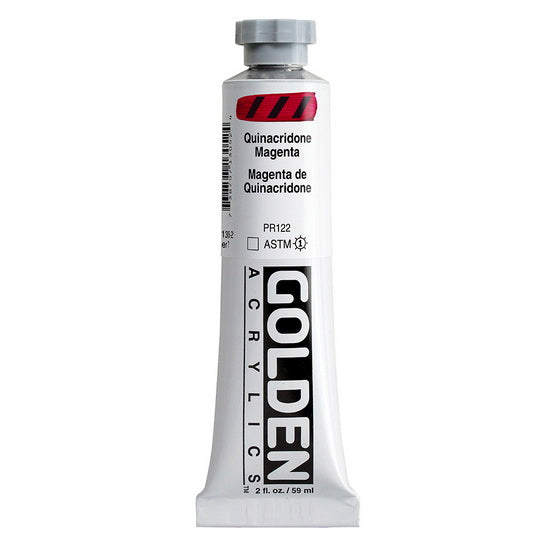 Acrylique haute viscosité - 2 oz  magenta de quinacridone  s7