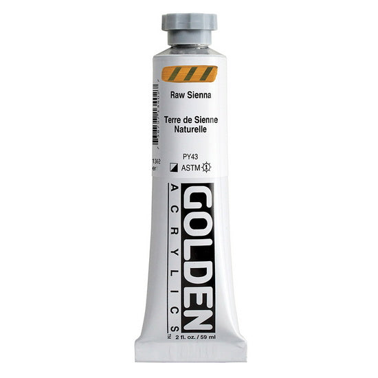 Acrylique haute viscosité - 2 oz  sienne naturelle  s1