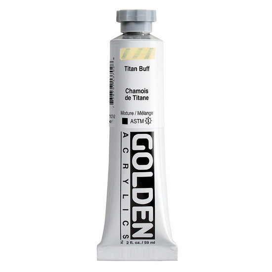 Acrylique haute viscosité - 2 oz  ecru de titane  s1