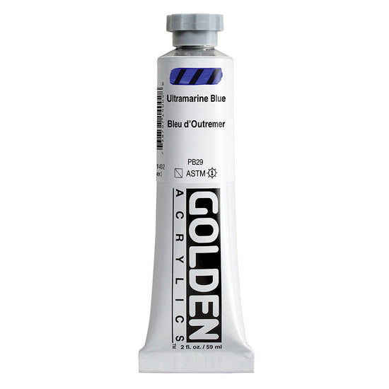Acrylique haute viscosité - 2 oz  bleu d'outremer  s2