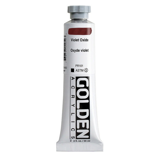Acrylique haute viscosité - 2 oz  oxyde violet  s1