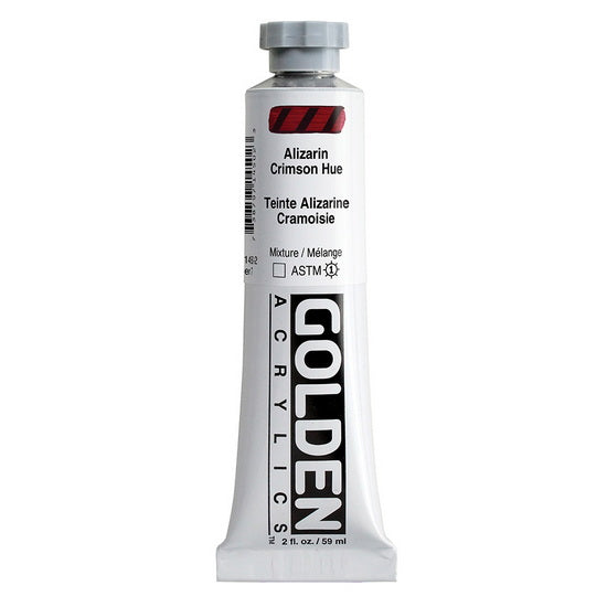 Acrylic heavy body - 2 oz  alizarin crimson hue  s7