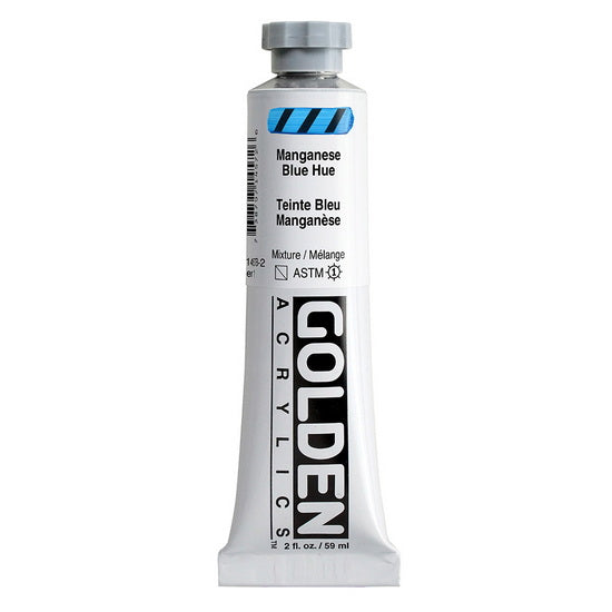 Acrylique haute viscosité - 2 oz  bleu manganese imitation  s1
