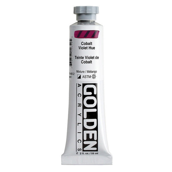 Acrylique haute viscosité - 2 oz  violet cobalt imitation  s3