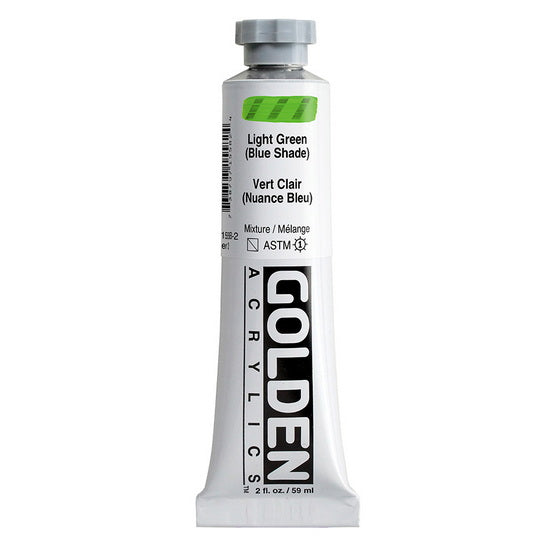 Acrylic heavy body - 2 oz  light green blue shade  s3