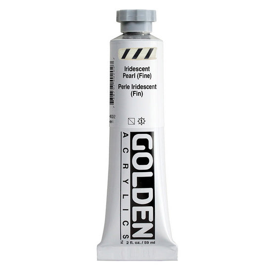 Acrylique haute viscosité - 2 oz  perle iridescent fin  s4