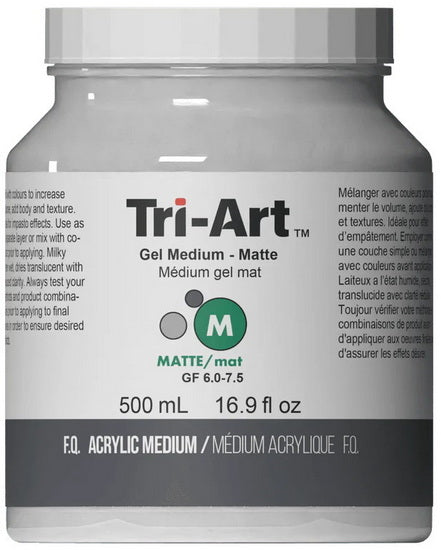 Gel Medium Matte - 500ml