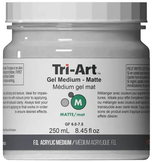 Gel Medium Matte - 250ml