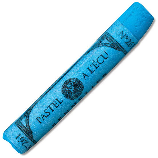 Pastel à l'ecu - bleu céruléen 261