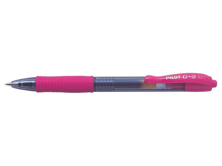 Stylo gel g-2 rose 0.7mm