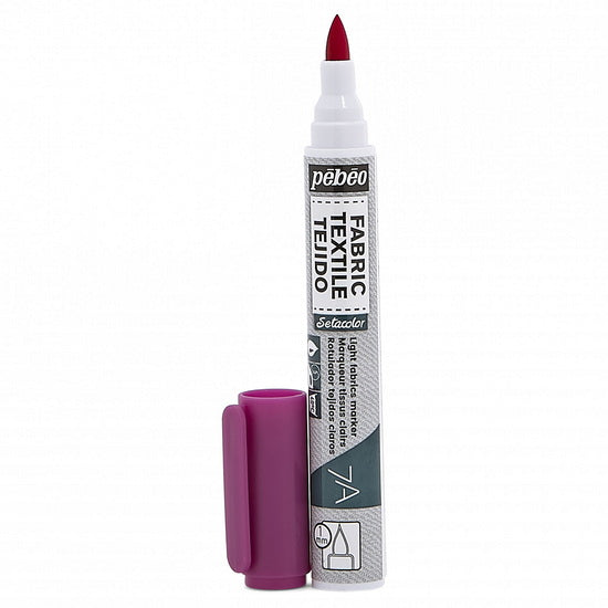 Textile marker - setacolor - light fabric - 1mm - pink