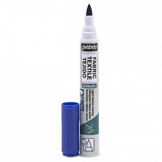 Textile marker - setacolor - light fabric - 1mm - blue