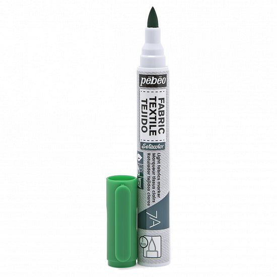 Textile marker - setacolor - light fabric - 1mm - green