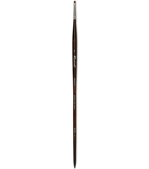 Oil paintbrush - sable - fresco - worn round #2