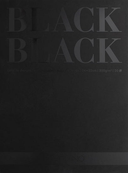 Bloc black black - 24 x 32 centimètres centimeter