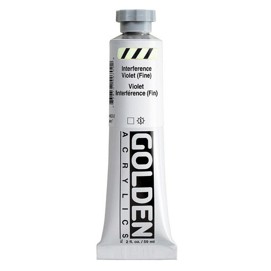 Acrylic heavy body - 2 oz  interference violet fine  s7