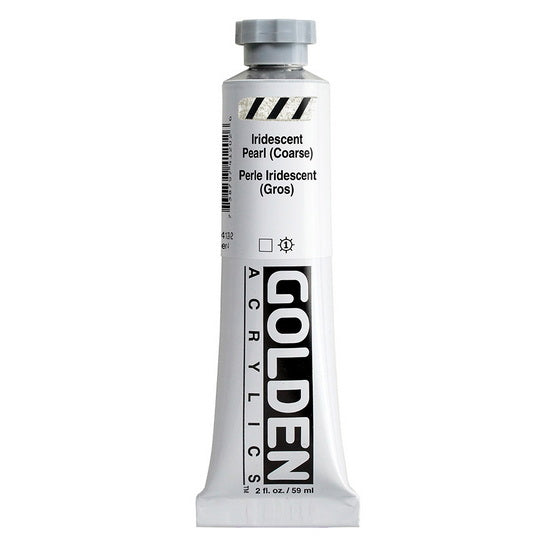 Acrylique haute viscosité - 2 oz  perle iridescent gros  s4